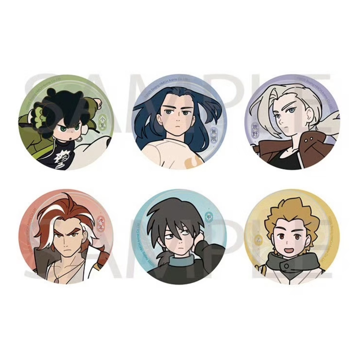 （国现）罗小黑战记2日本电影院场贩二弹周边吧唧立牌（默认代拆）