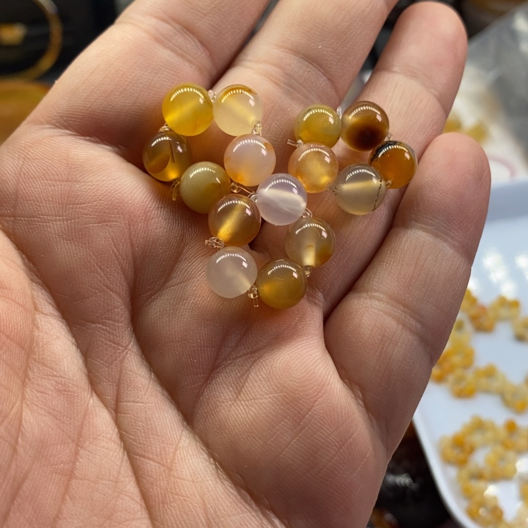 玛瑙/玉髓未镶嵌颈饰