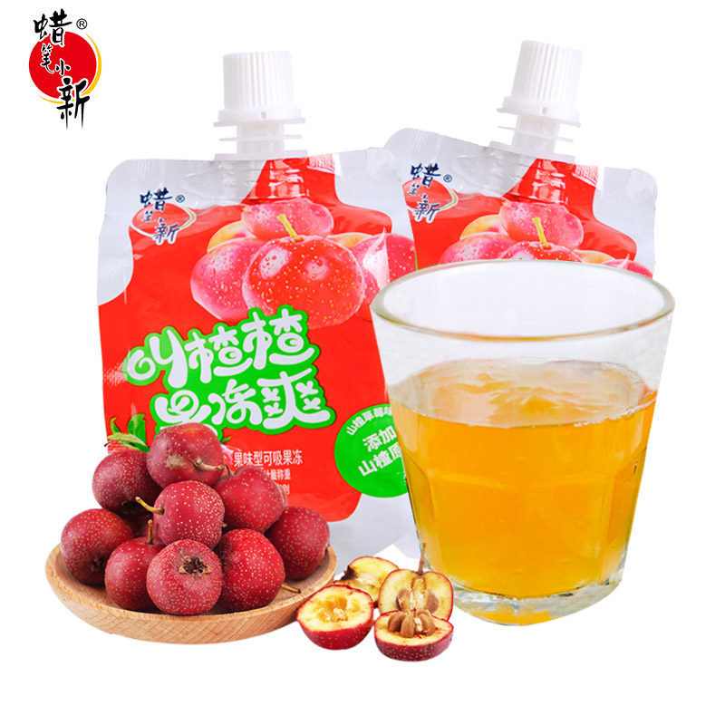 蜡笔小新100g叫喳喳吸吸冻10袋