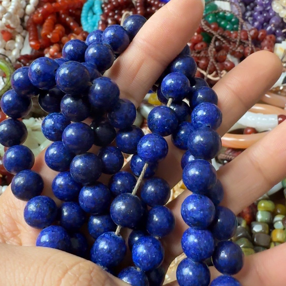 烟***斗玛瑙/玉髓未镶嵌颈饰