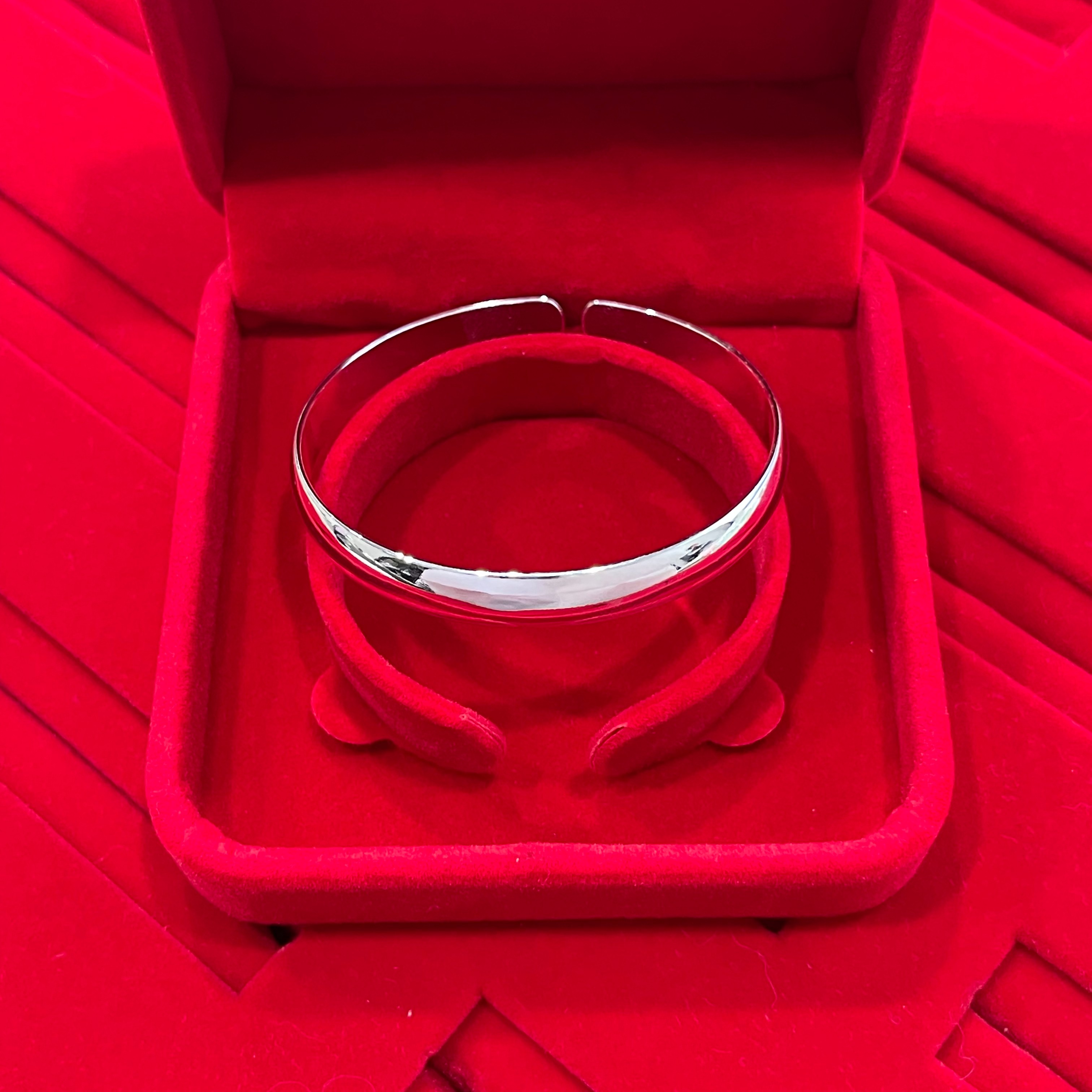 新人福利 原创设计民族风 开口可调节光面贵妃手镯 02