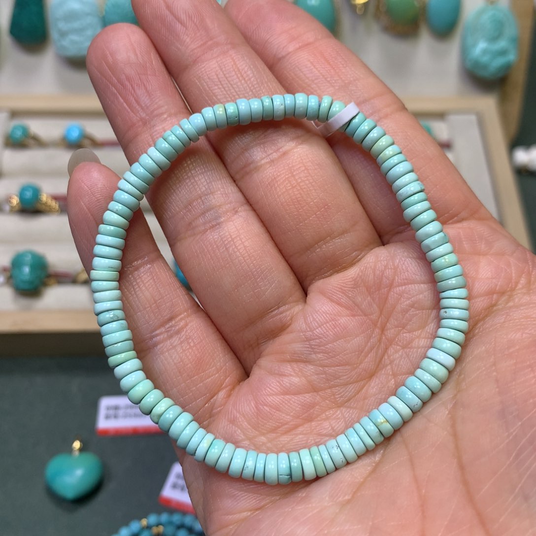 绿松石手链未镶嵌