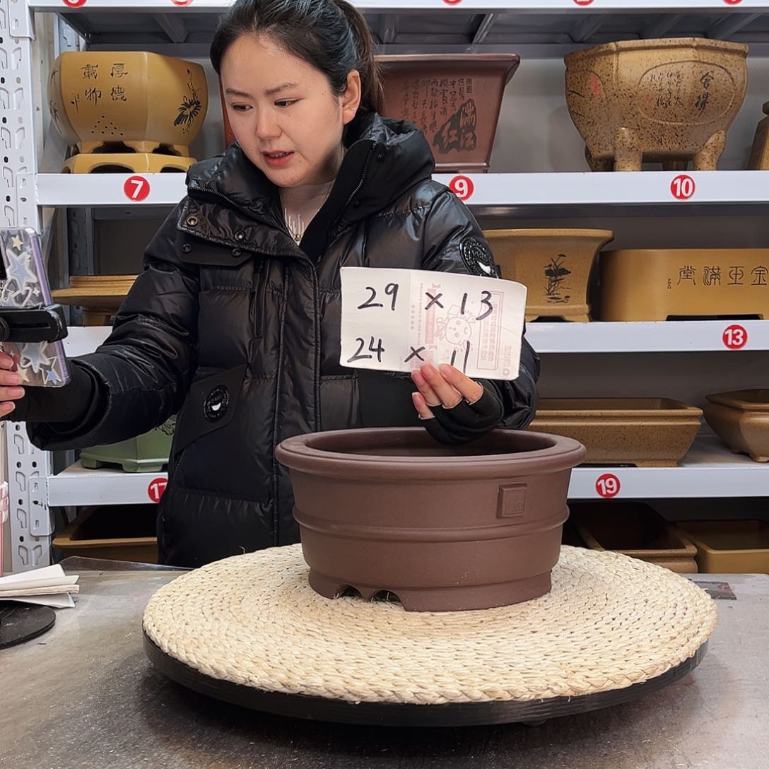 紫砂花盆紫砂花盆