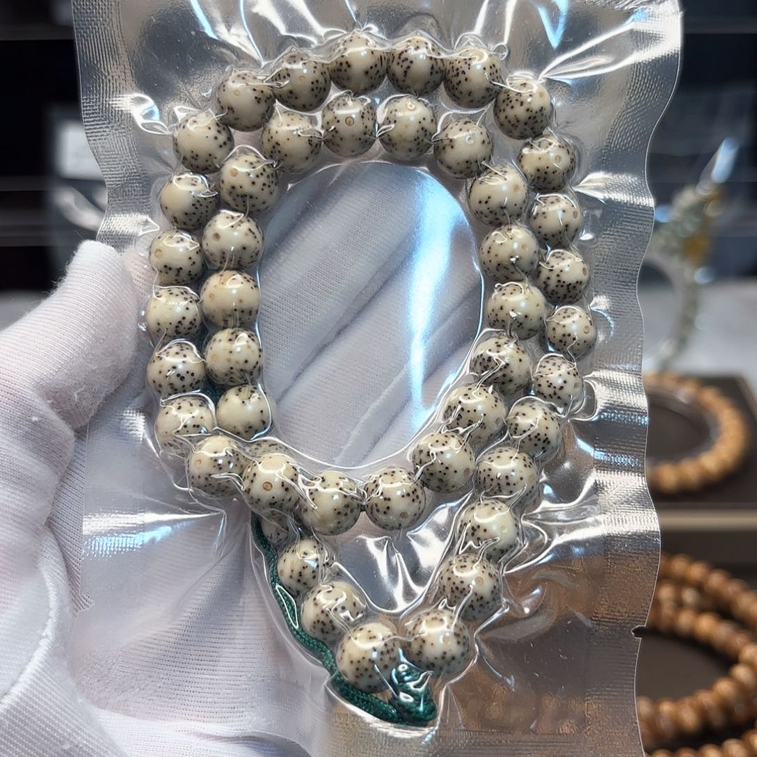菩提美串石玉骨瓷白9*9正月留白福利