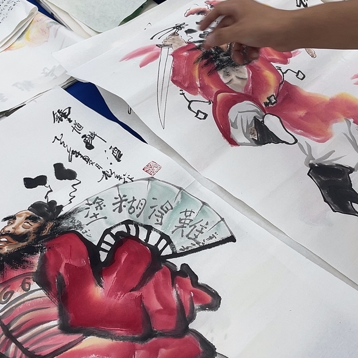 国画国画绘画作品欣赏一下