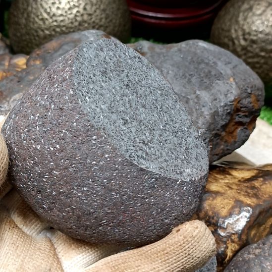 金***馆石材黄乡雨石观赏摆件石