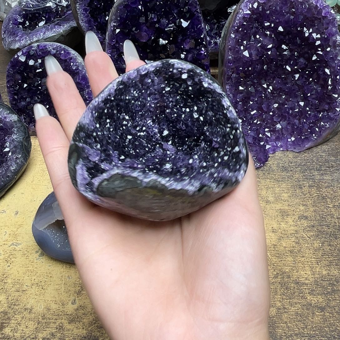 未镶嵌大型摆件（非配饰）紫晶