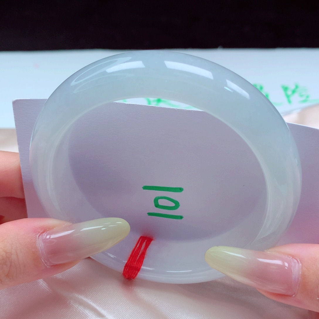 未镶嵌手镯翡翠天然缅甸翡翠A货手镯 宽版101号