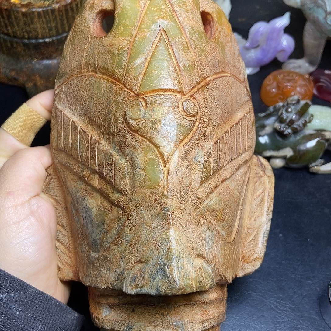 吊坠白玉菩提精品玉