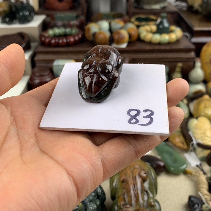 金***金岫岩河磨玉（透闪石质玉）未镶嵌珠宝奇石