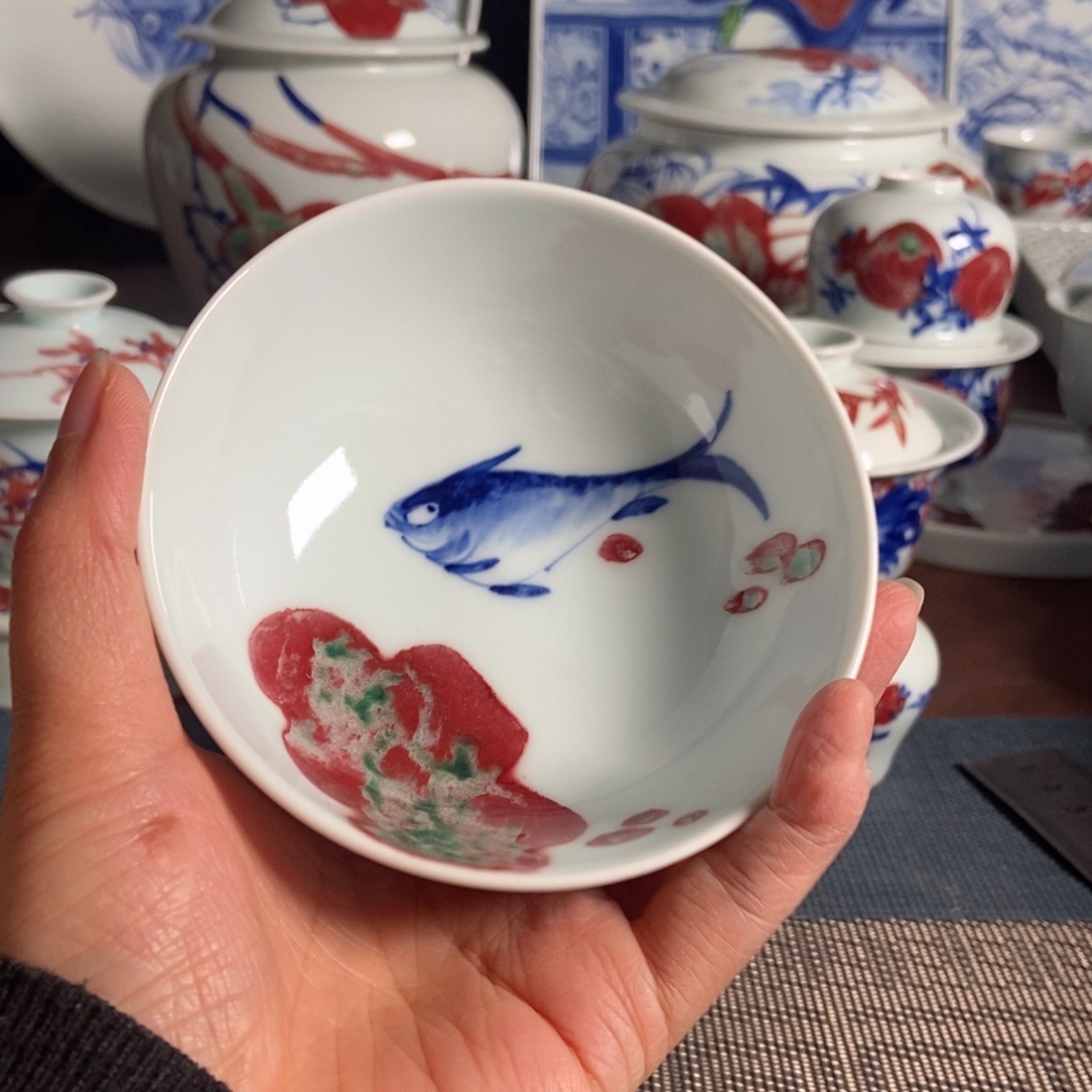 景德镇瓷器精品展示微瑕