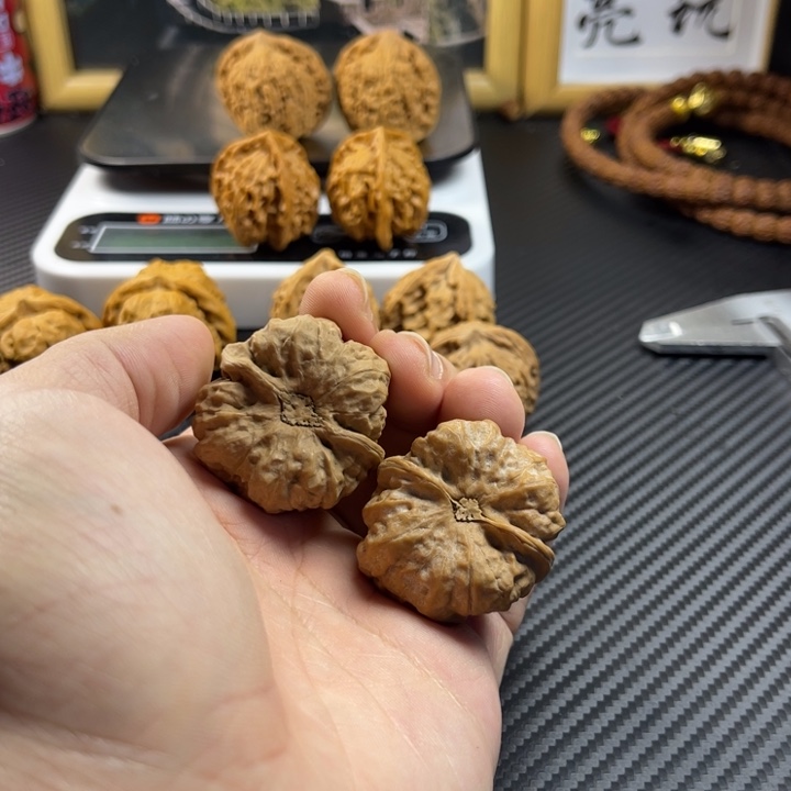 把件文玩核桃36小蛤蟆头