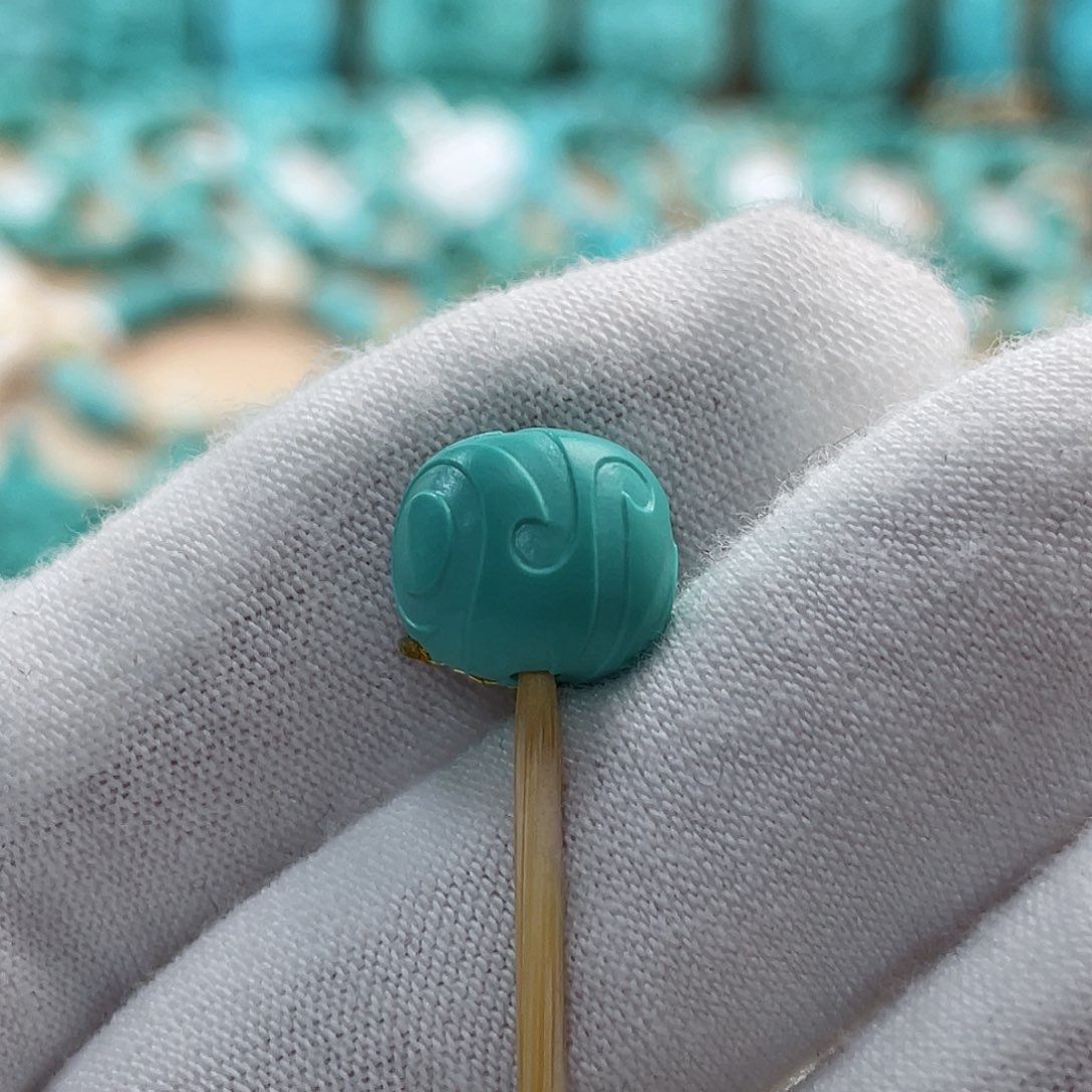 绿松石珠宝奇石未镶嵌