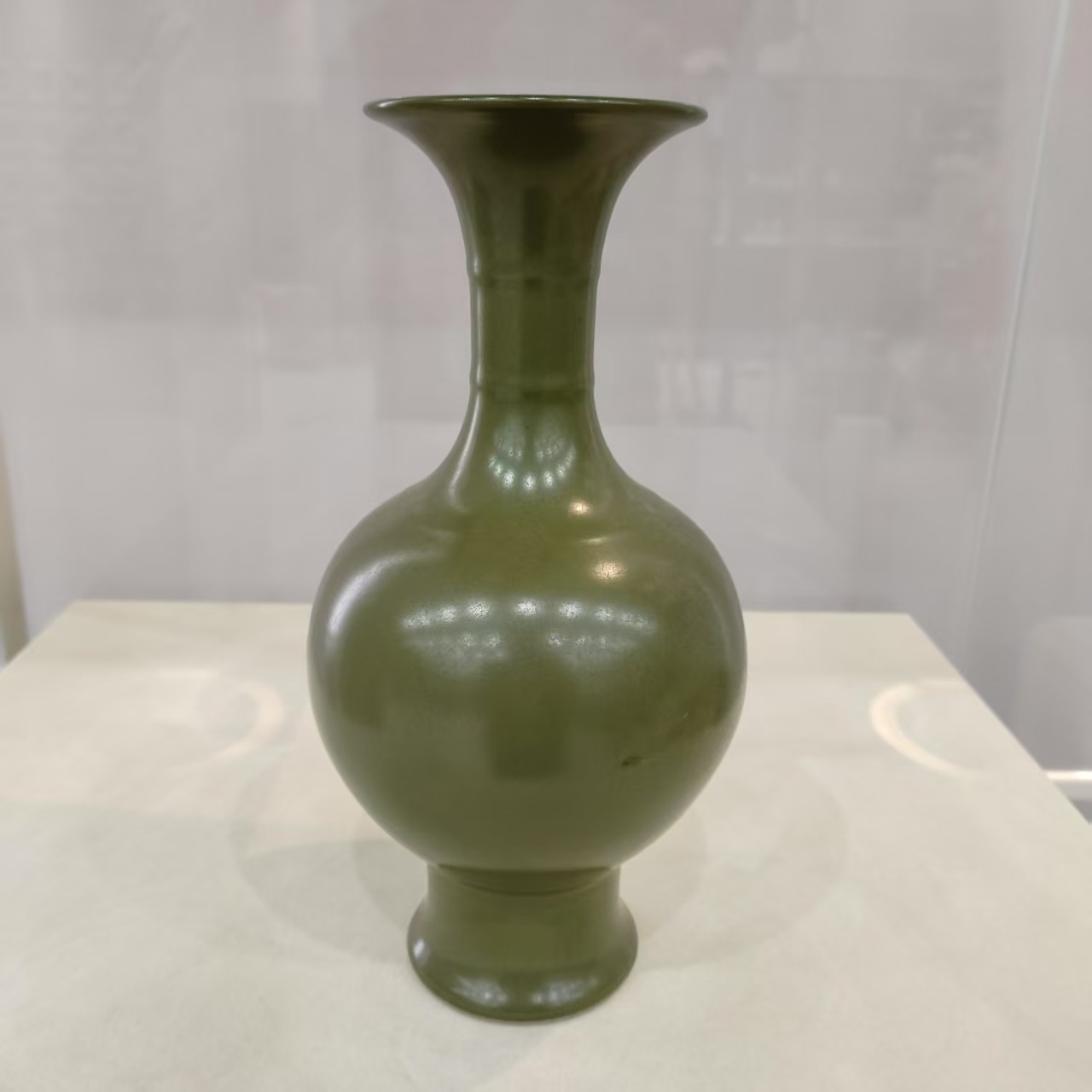 r01193/茶叶沫釉陶瓷赏瓶f