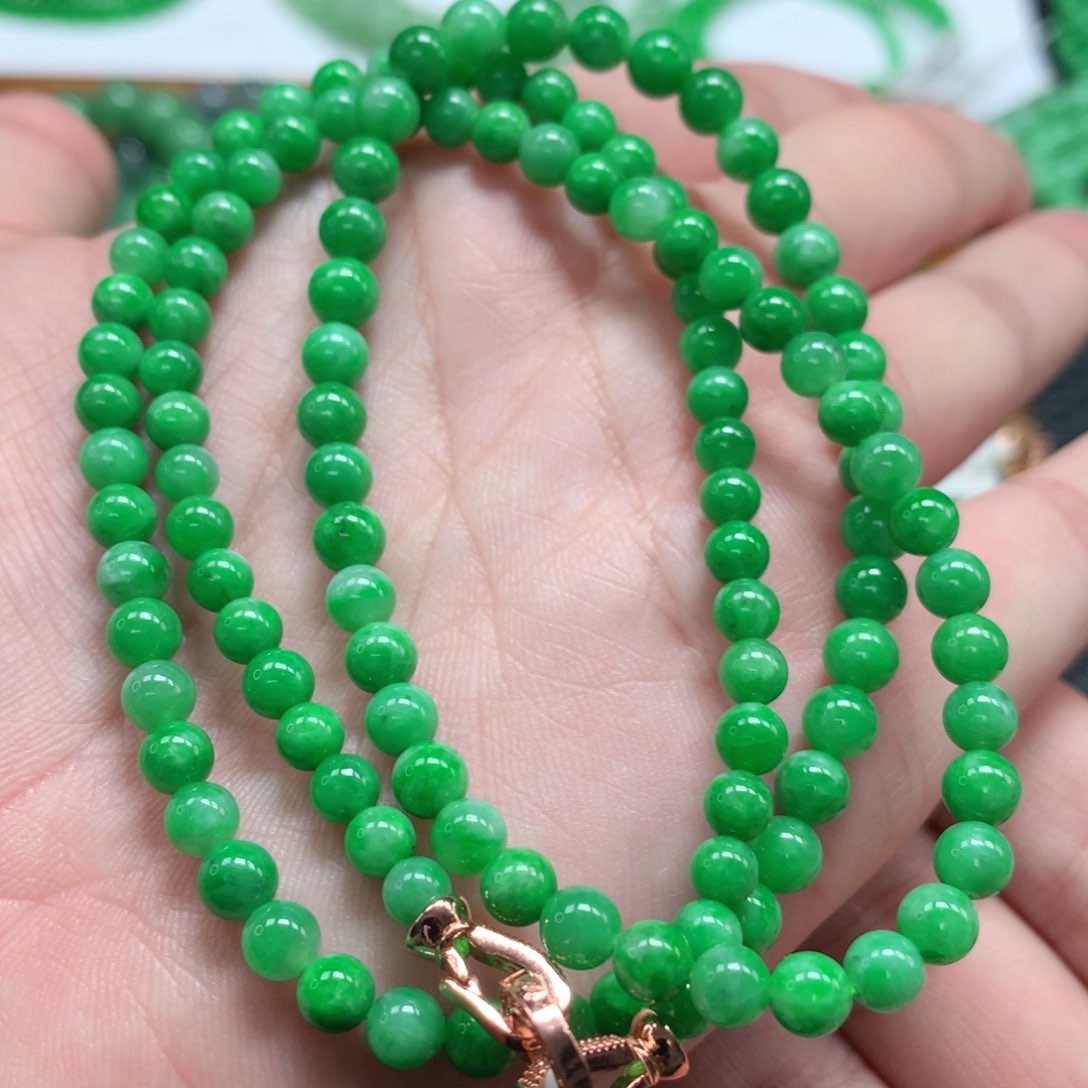 未镶嵌手链翡翠翡翠