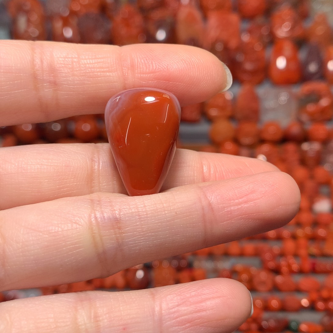 【闪购商品】未镶嵌三通15.6南红玛瑙