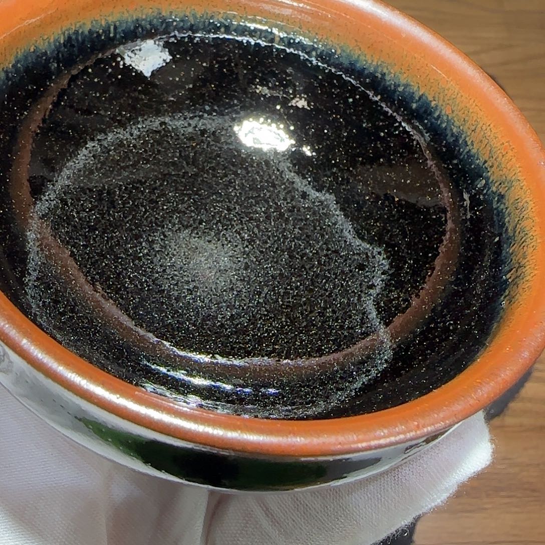 心***简茶盏印春堂柴烧原矿