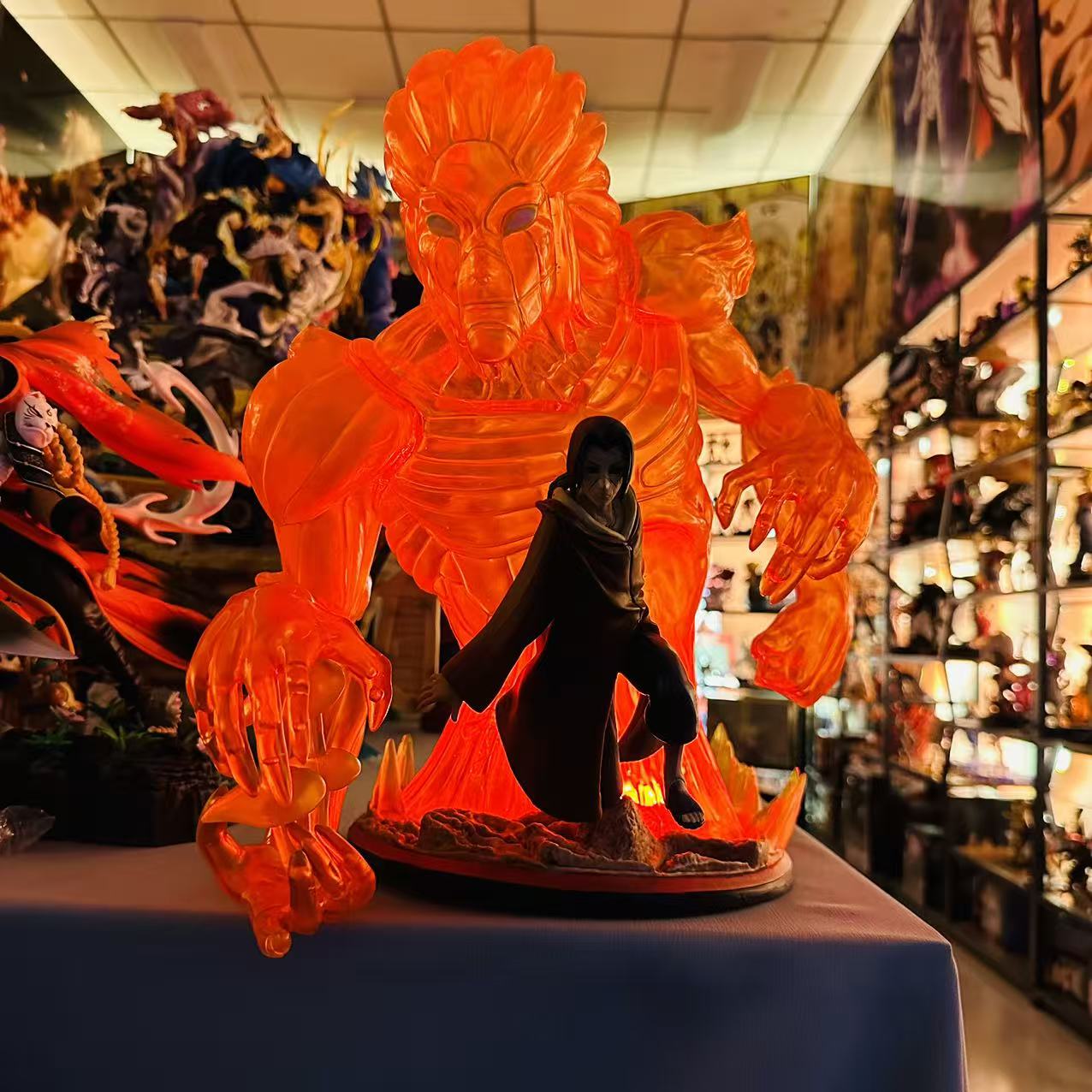 【优质好货】火影 须佐能乎 T社鼬 可发光 34CM 精致手办摆件