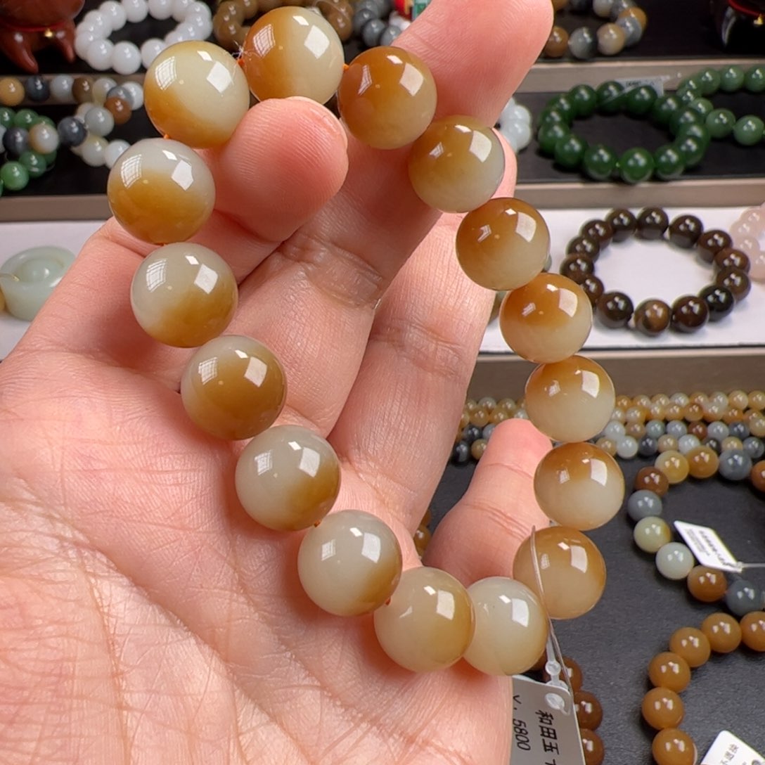 和田玉手链未镶嵌