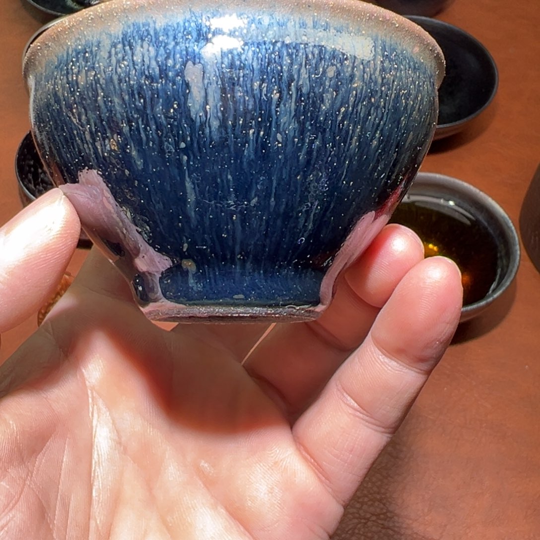 茶盏柴烧主人杯建窑建盏茶盏