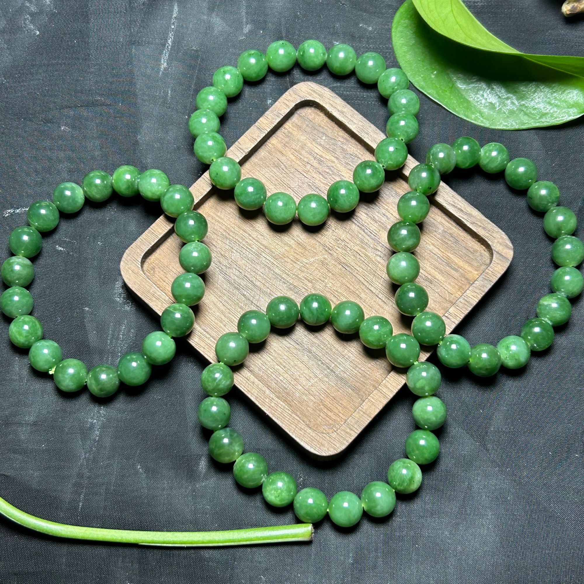 和田玉碧玉手串多样性发其一