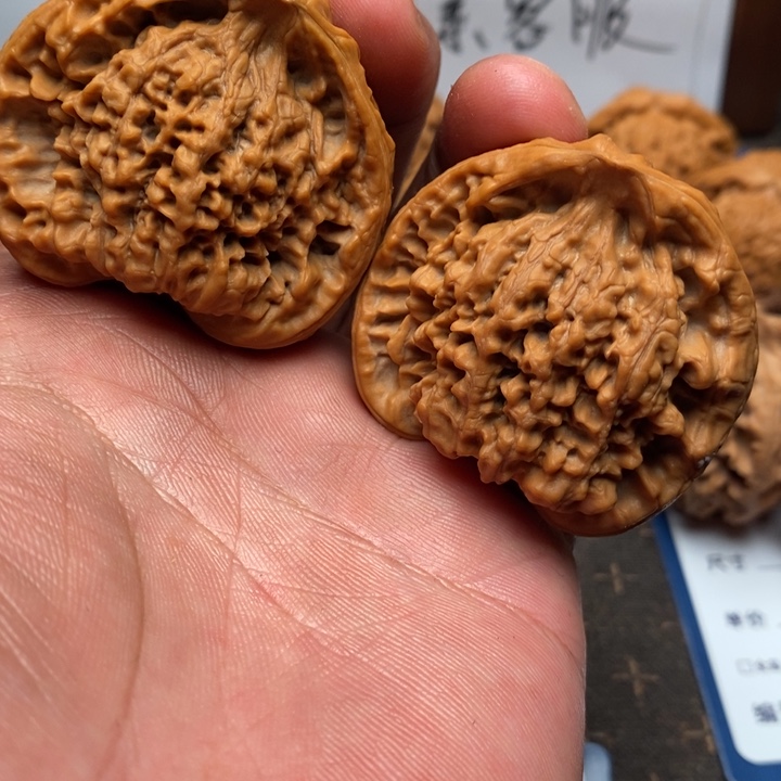 吊坠文玩核桃蛇头1