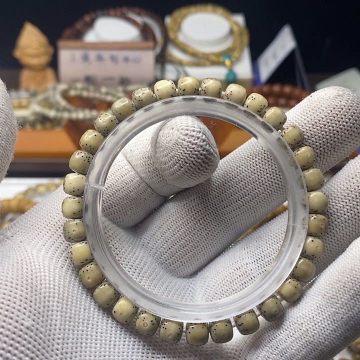 星月菩提手串星月菩提7x6月朗星稀