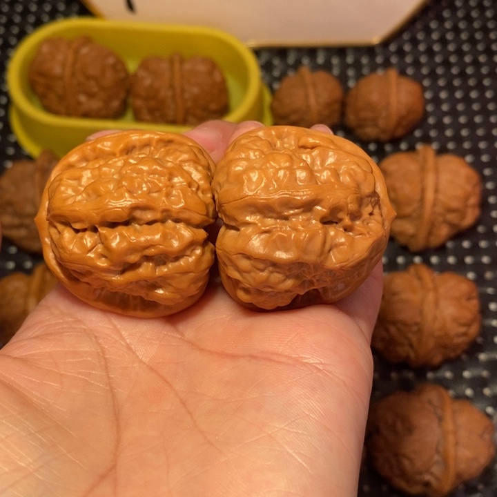 文玩核桃把件开背大腿肌肉蛙