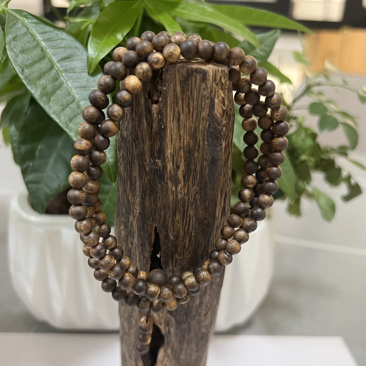 沉香沉香0.7mm圆珠多圈多样性发一