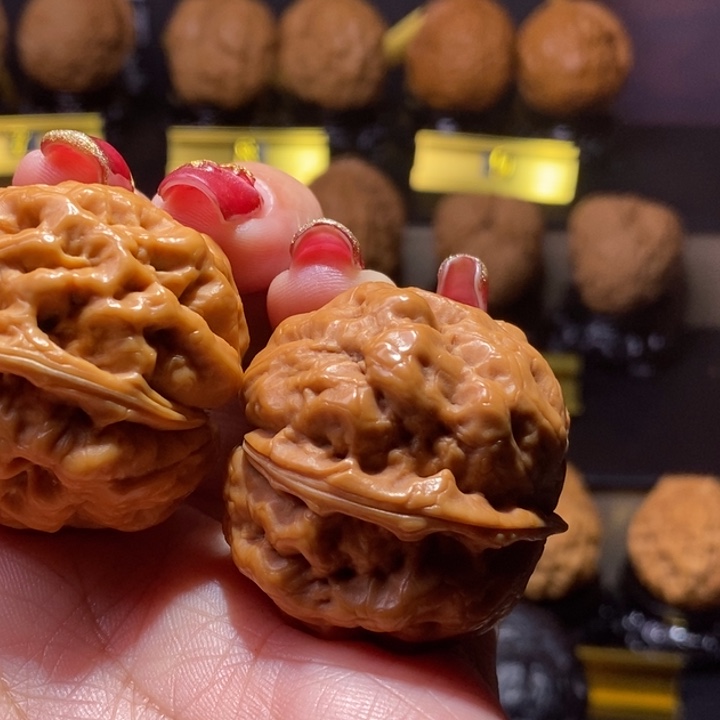 文玩核桃把件今**悔肌肉蟾37尺