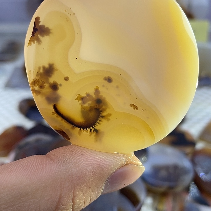 玛瑙/玉髓合金颈饰