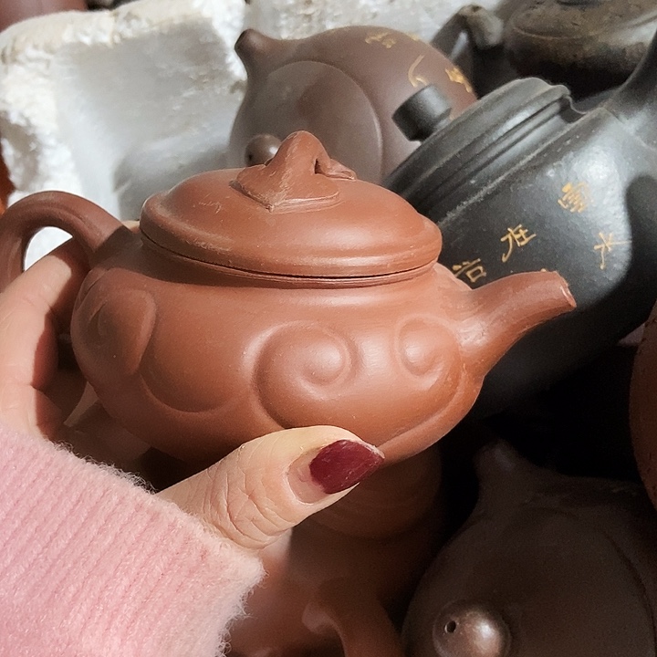 全手工制作宜兴紫砂茶壶