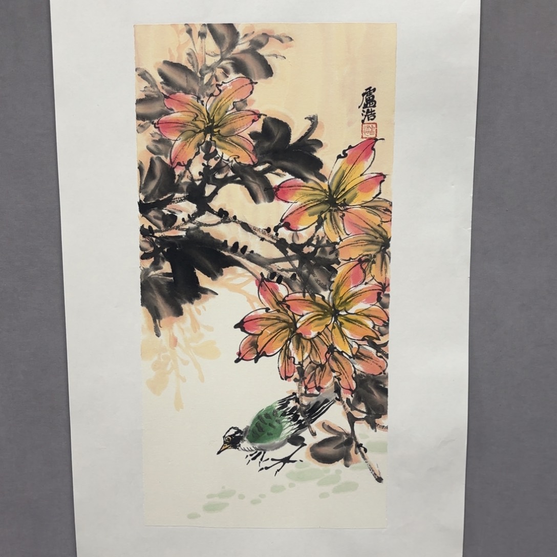 国画亲笔手绘原创