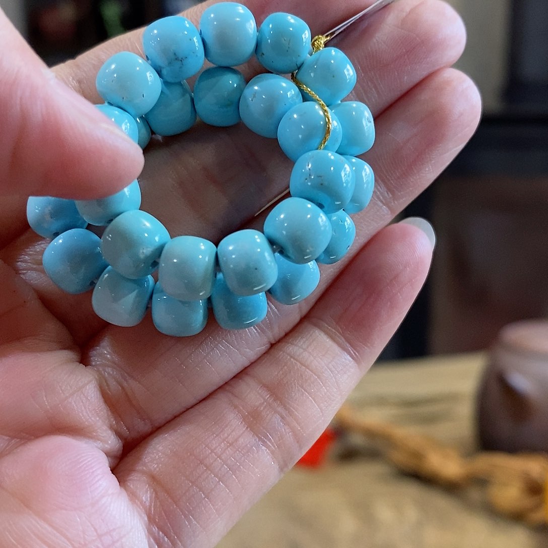 绿松石珠宝奇石未镶嵌