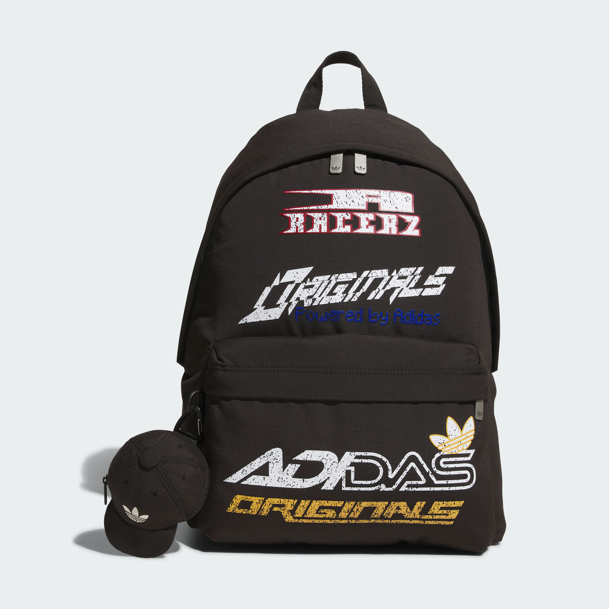 adidas/阿迪达斯中性商场同款印花可调节背带运动双肩背包KF2501