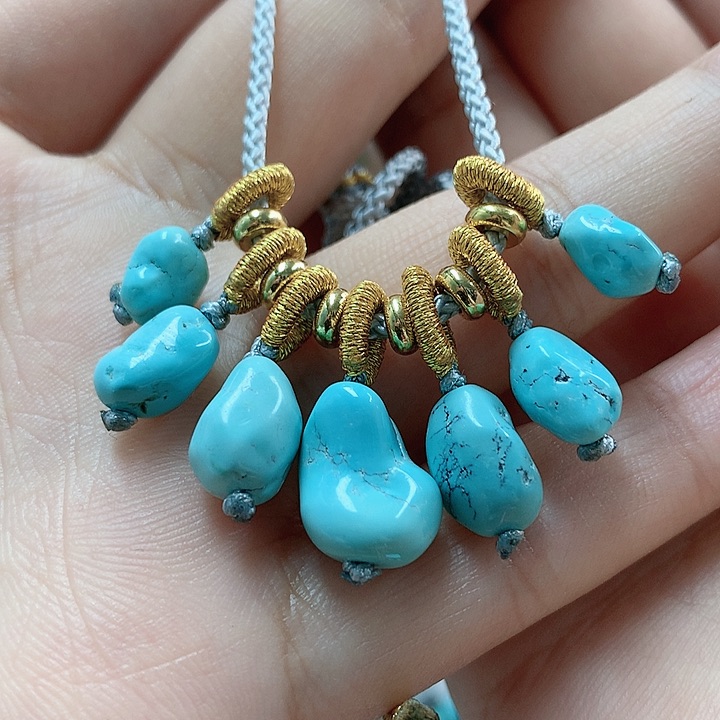 绿松石珠宝奇石未镶嵌