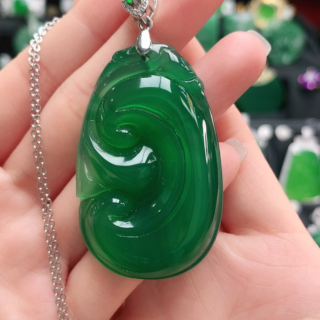 玛瑙/玉髓吊坠未镶嵌