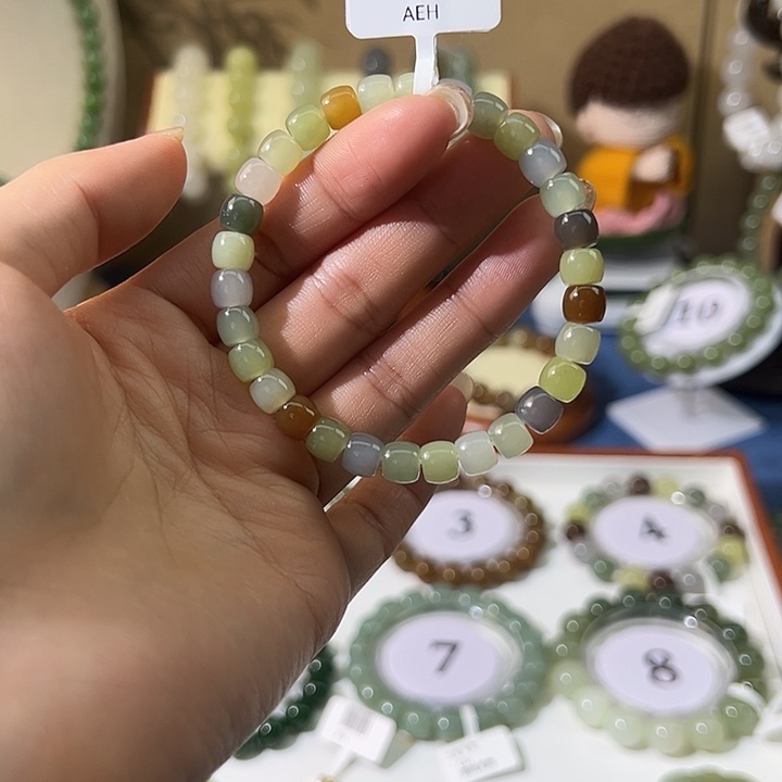 和田玉未镶嵌手串