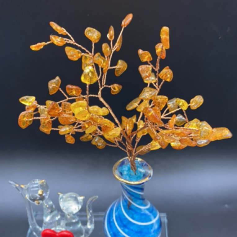 琥珀蜜蜡原石小摆件