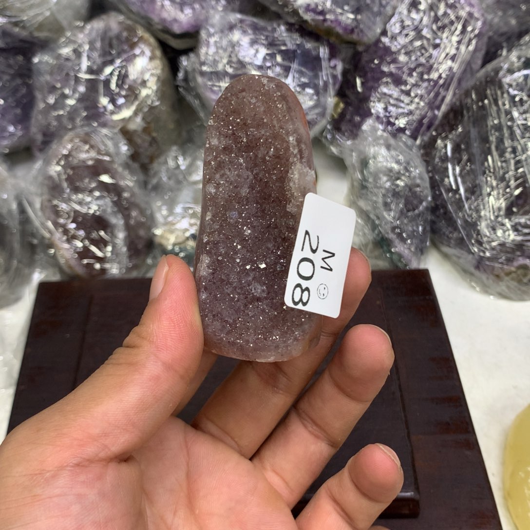 紫晶摆件未镶嵌水晶
