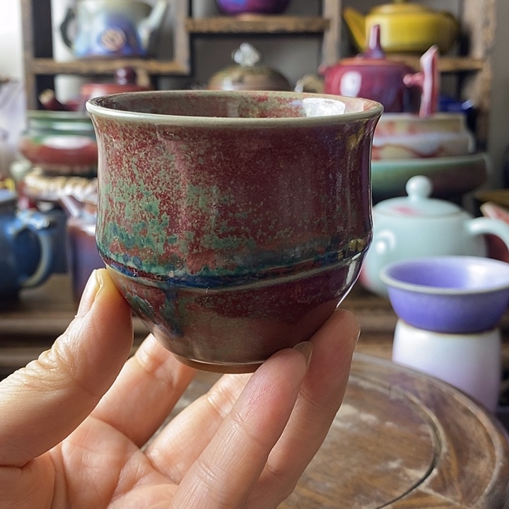 中国神后钧瓷茶具