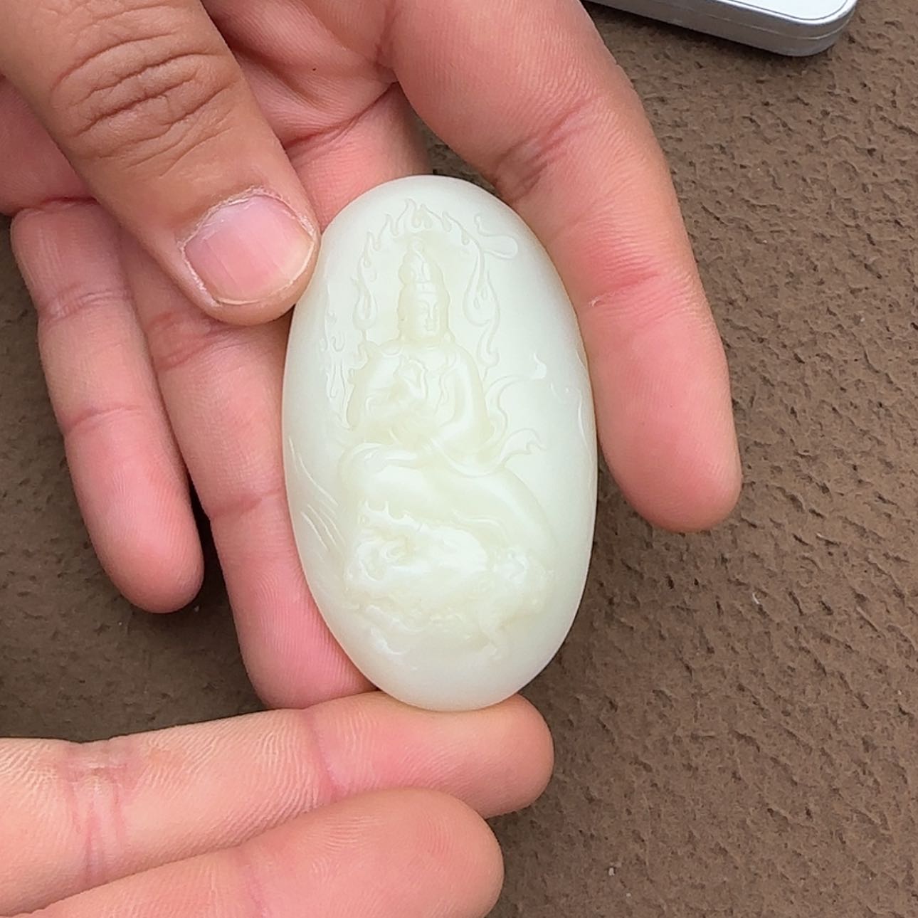 【闪购商品】和田玉颈饰未镶嵌观音吊坠