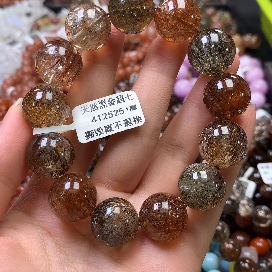 水晶手链未镶嵌，