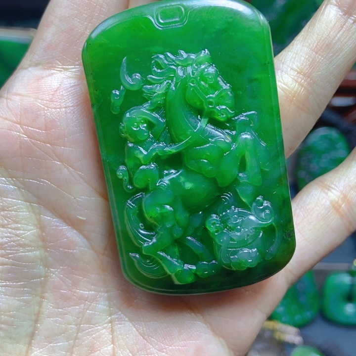 未镶嵌和田玉珠宝半成品