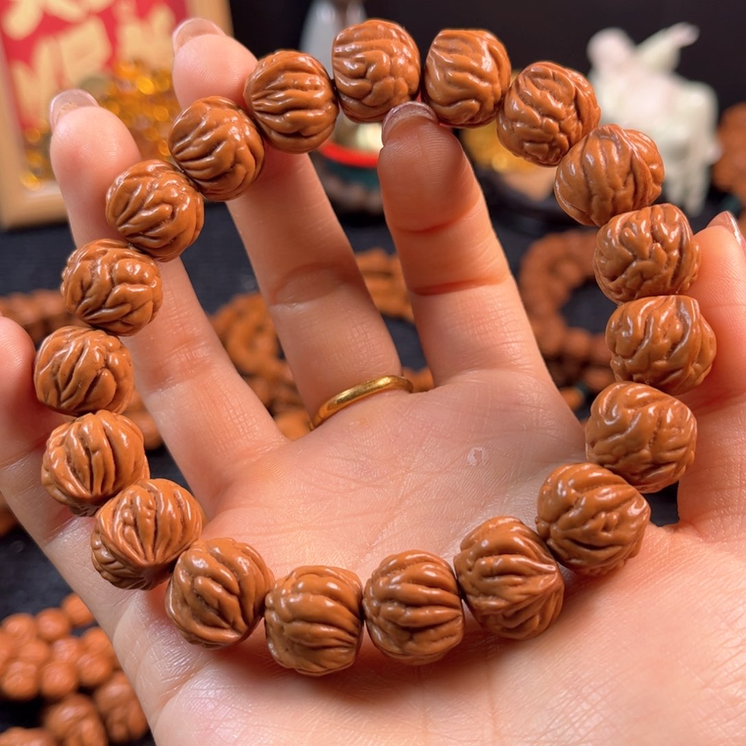 桃核手串A11链接手串