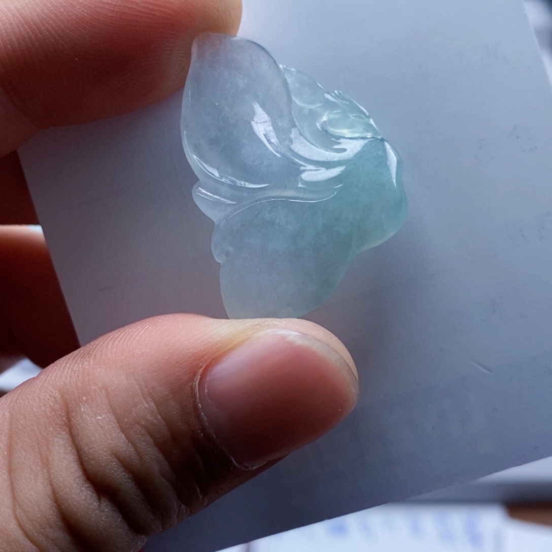 翡翠未镶嵌挂件挂件