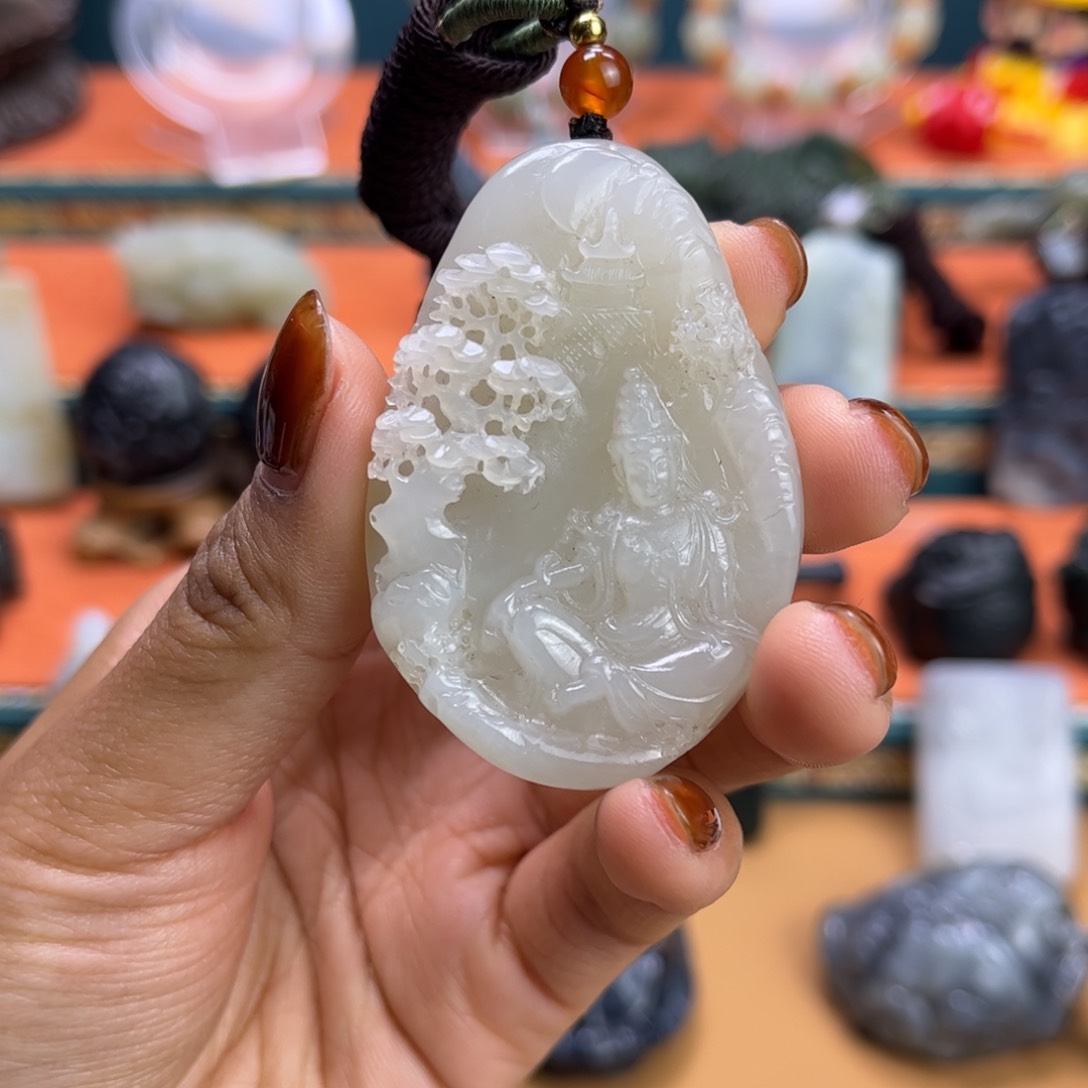 未镶嵌和田玉挂件