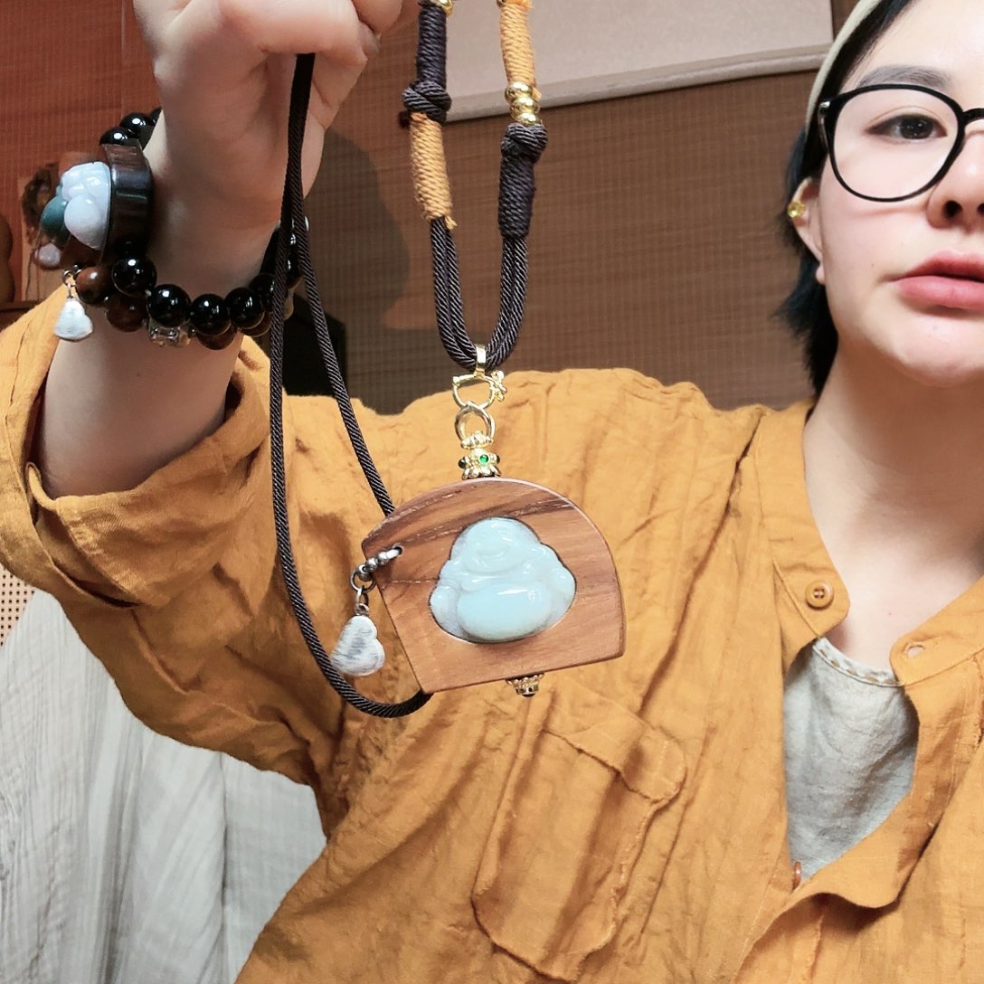 纯铜石英石山洞佛