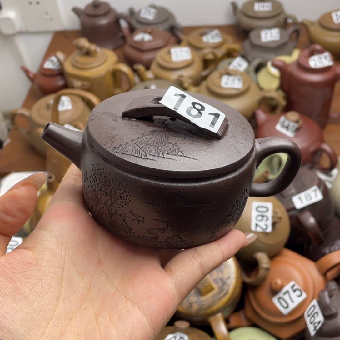 紫砂茶壶蓝**着紫砂微瑕