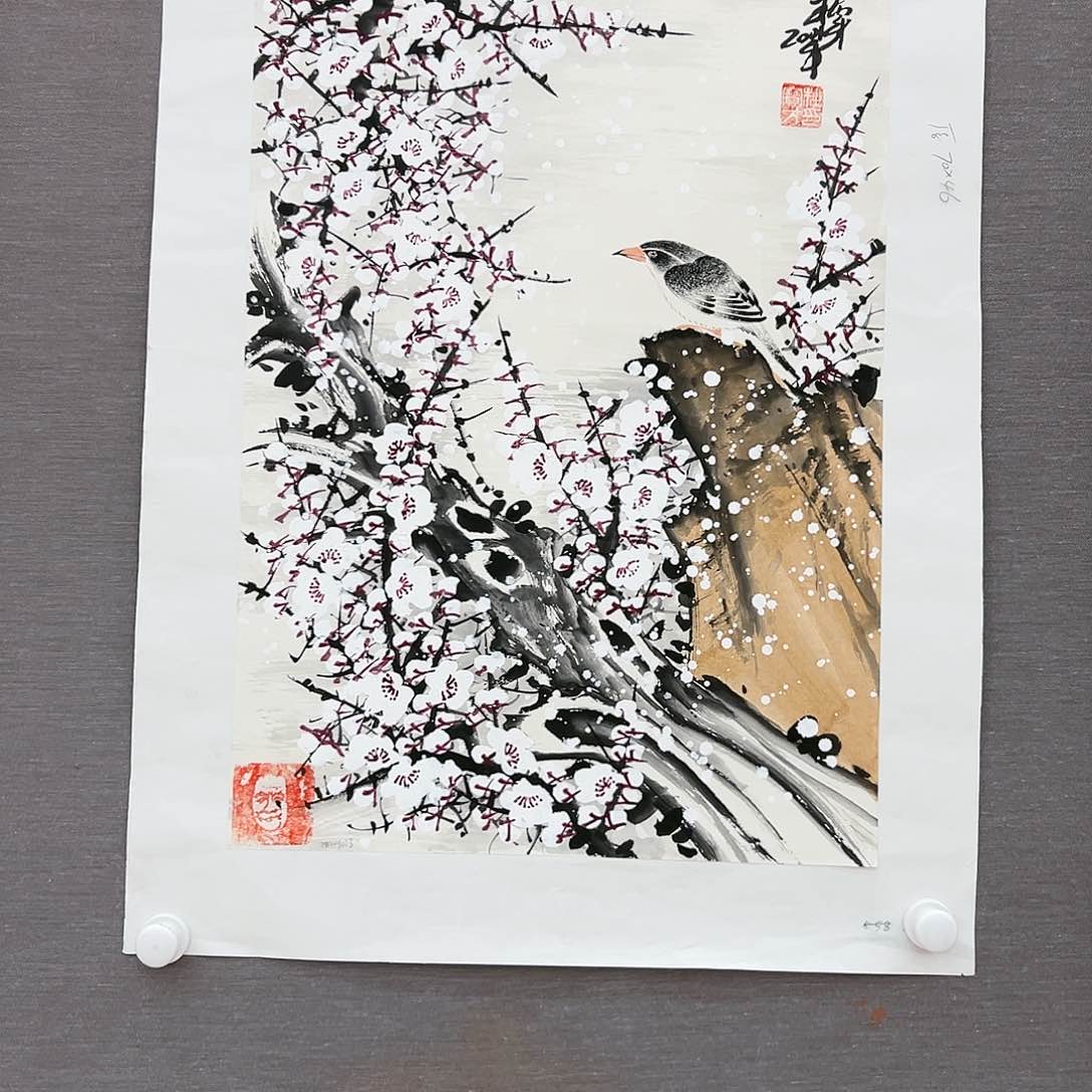 国画杜宝才展览原作